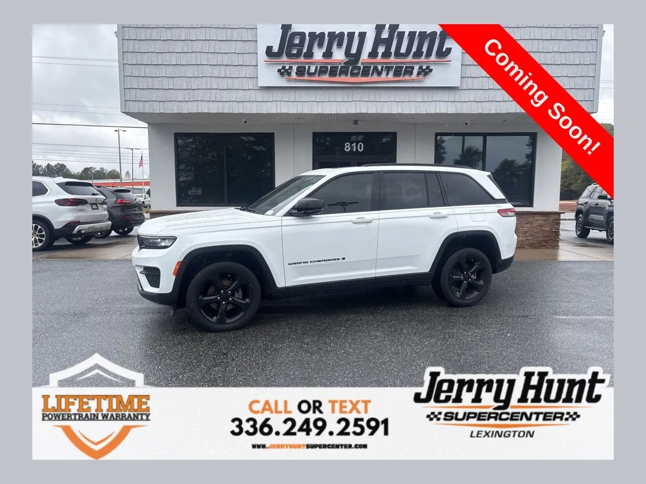 White 2023 Jeep Grand Cherokee Altitude for sale in Lexington, NC