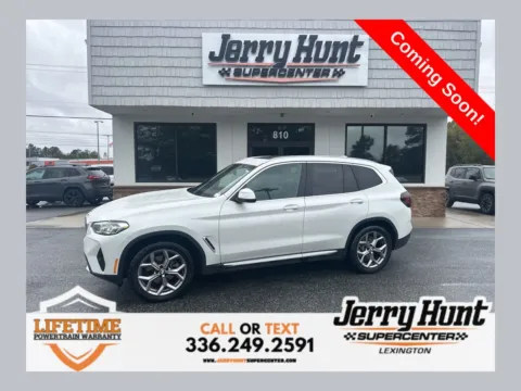 White 2024 BMW X3 xDrive30i for sale in Lexington, NC
