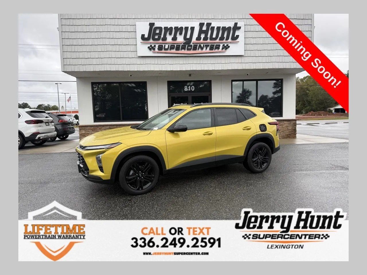 Yellow 2025 Chevrolet Trax ACTIV for sale in Lexington, NC