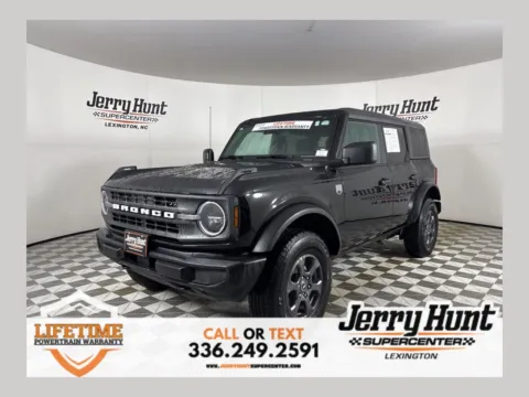 Black 2025 Ford Bronco Big Bend for sale in Lexington, NC