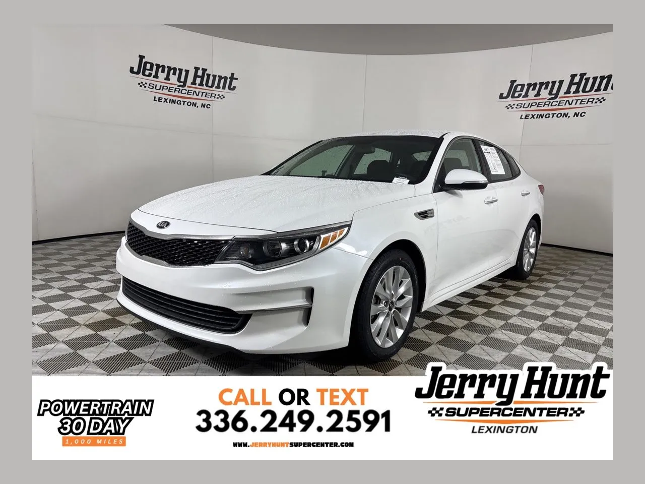 White 2016 Kia Optima LX for sale in Lexington, NC