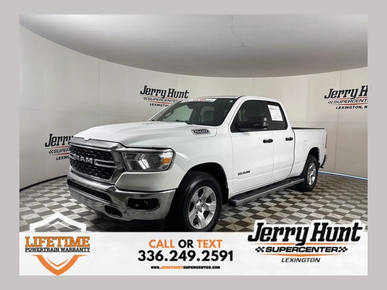 White 2023 Ram 1500 Big Horn/Lone Star for sale in Lexington, NC