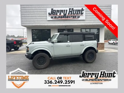 Gray 2021 Ford Bronco Outer Banks for sale in Lexington, NC