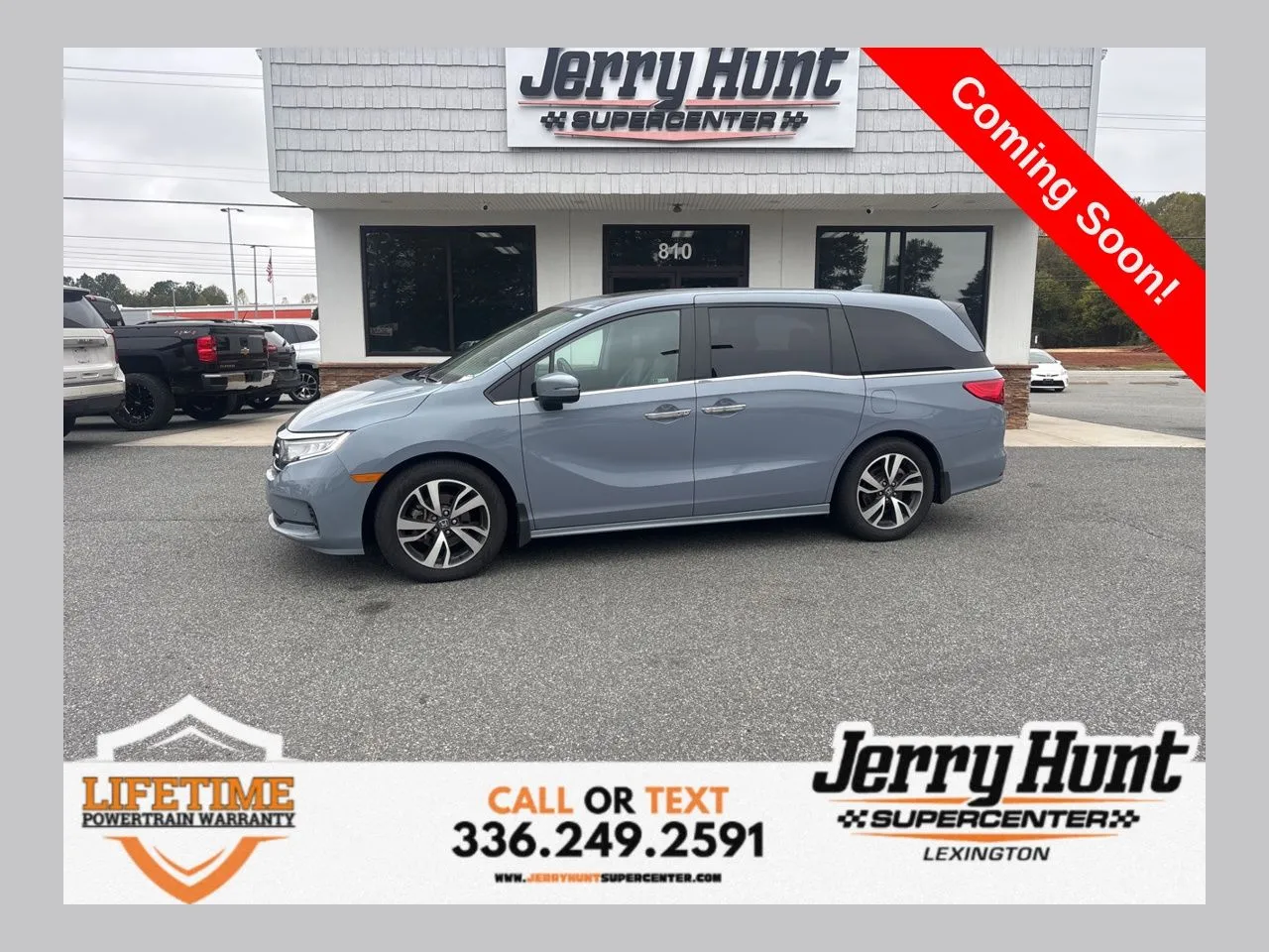 Gray 2023 Honda Odyssey Touring for sale in Lexington, NC