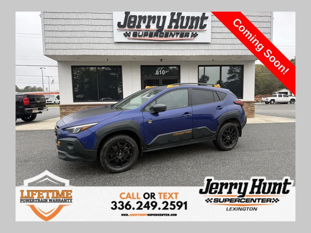 Blue 2024 Subaru Crosstrek Wilderness for sale in Lexington, NC