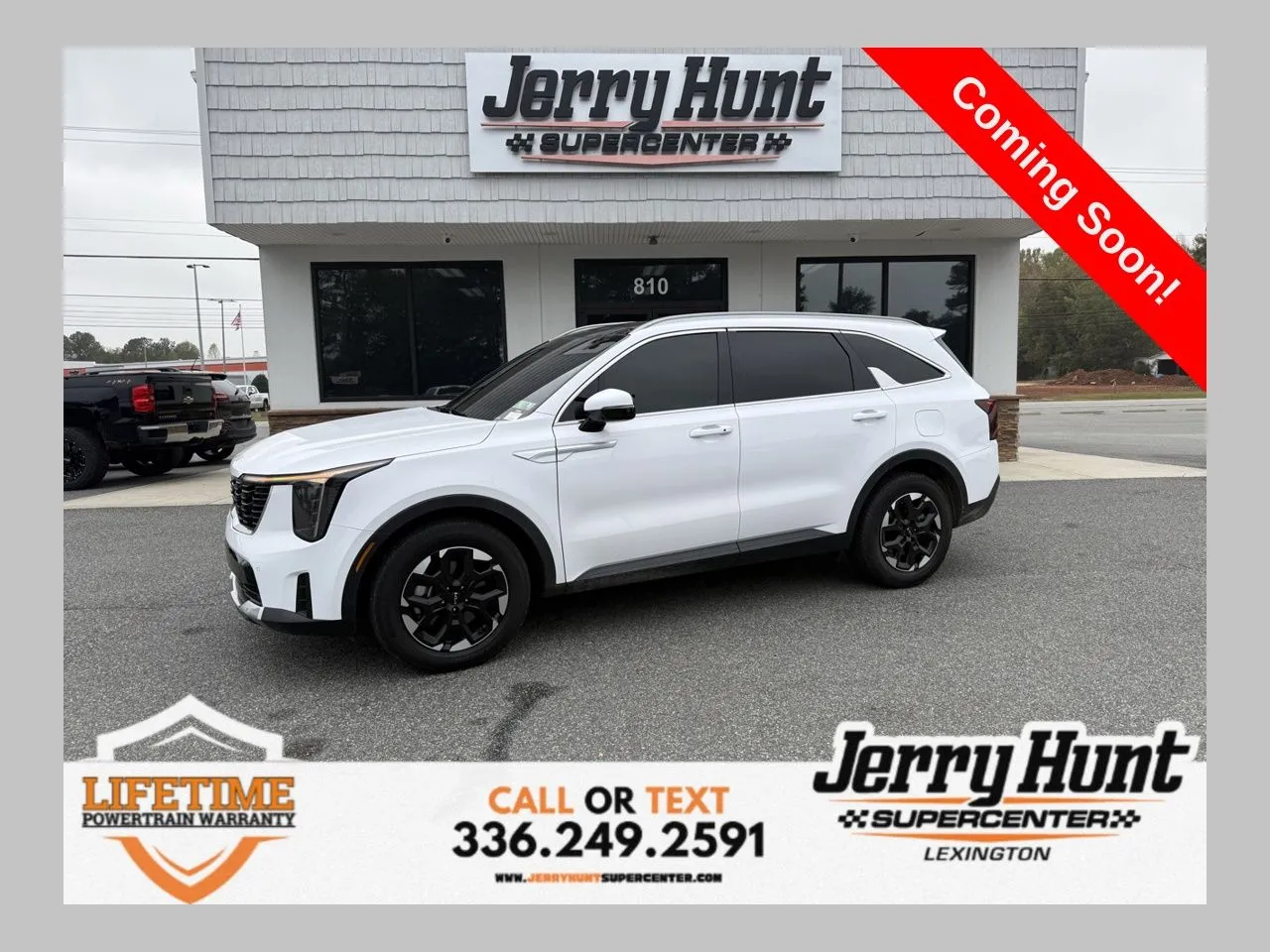 White 2025 Kia Sorento S for sale in Lexington, NC