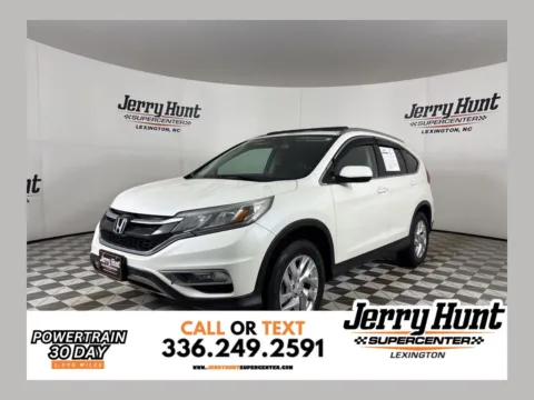 White 2015 Honda CR-V EX-L for sale in Lexington, NC