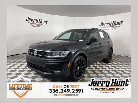 Black 2021 Volkswagen Tiguan 2.0T SE R-Line Black for sale in Lexington, NC