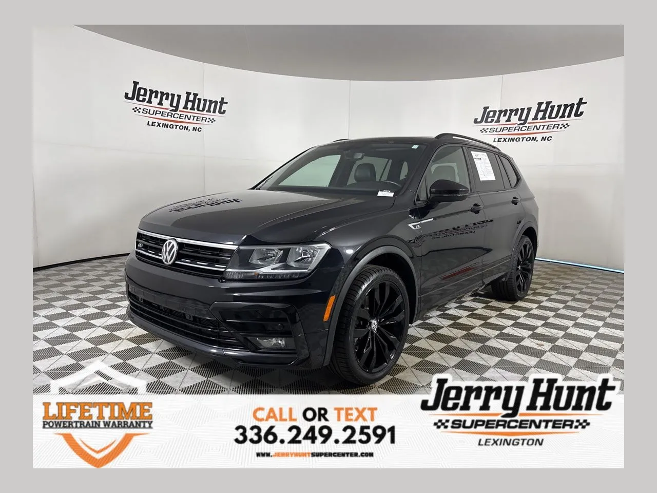 Black 2021 Volkswagen Tiguan 2.0T SE R-Line Black for sale in Lexington, NC