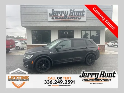 Black 2021 Volkswagen Tiguan 2.0T SE R-Line Black for sale in Lexington, NC