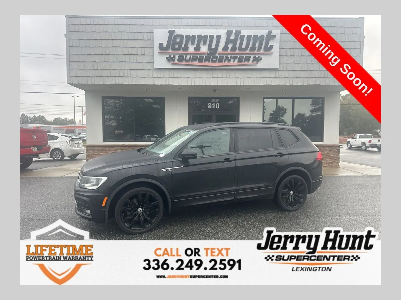 Black 2021 Volkswagen Tiguan 2.0T SE R-Line Black for sale in Lexington, NC