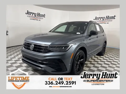 Gray 2023 Volkswagen Tiguan 2.0T SE R-Line Black for sale in Lexington, NC