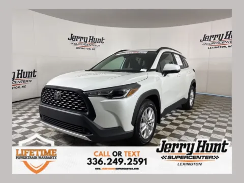 White 2024 Toyota Corolla Cross LE for sale in Lexington, NC
