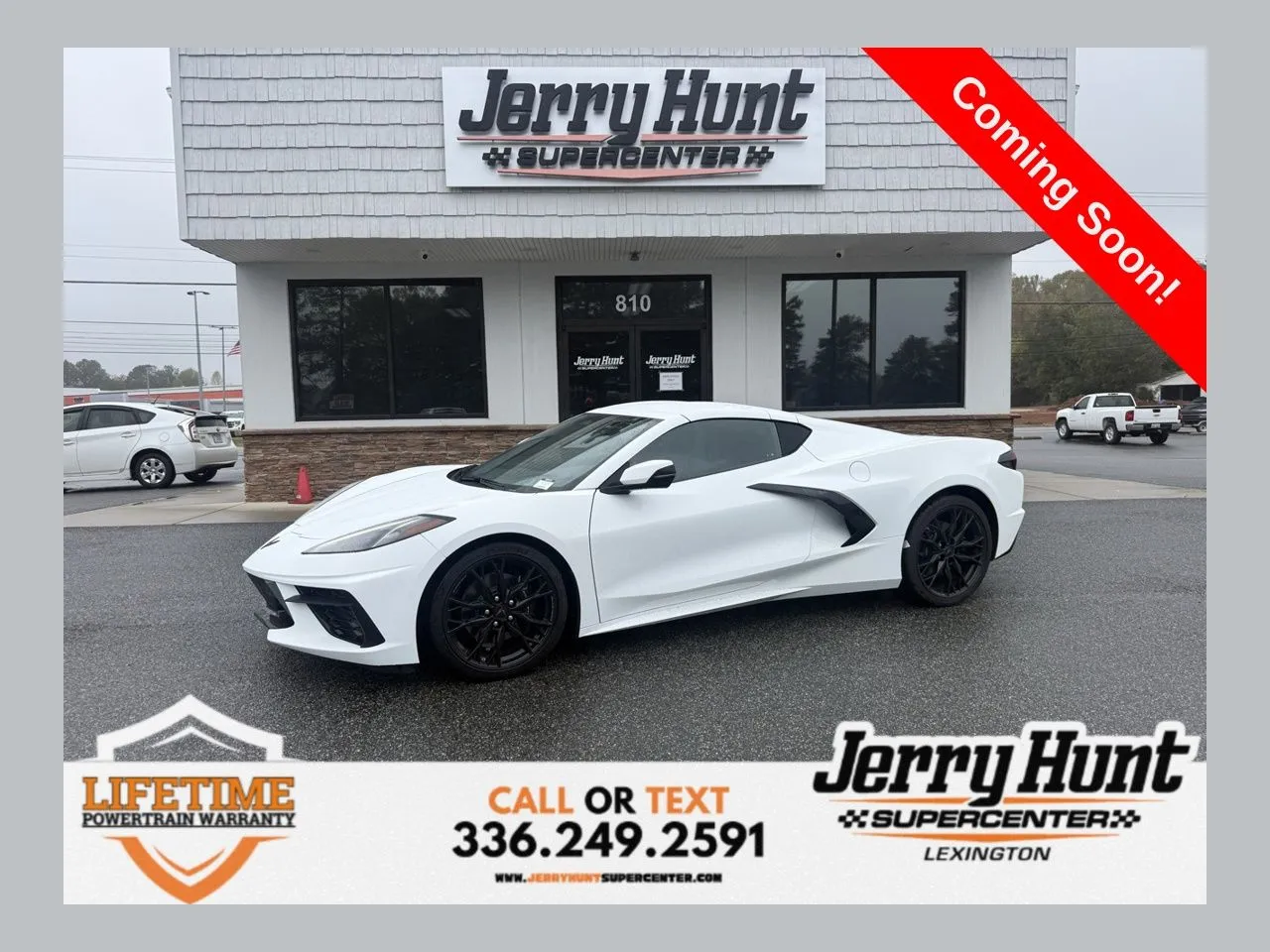 White 2024 Chevrolet Corvette Stingray for sale in Lexington, NC