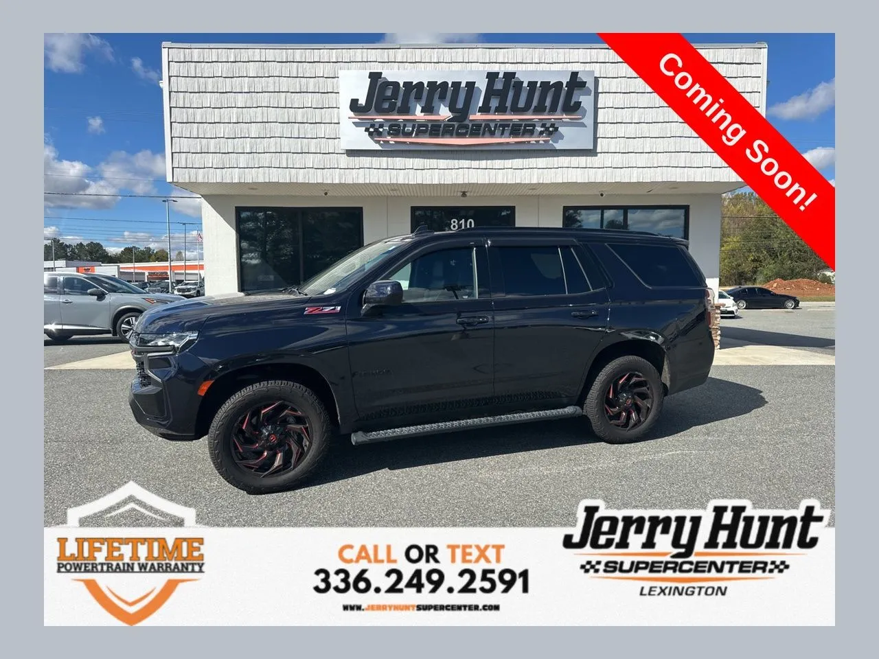 Blue 2021 Chevrolet Tahoe Z71 for sale in Lexington, NC