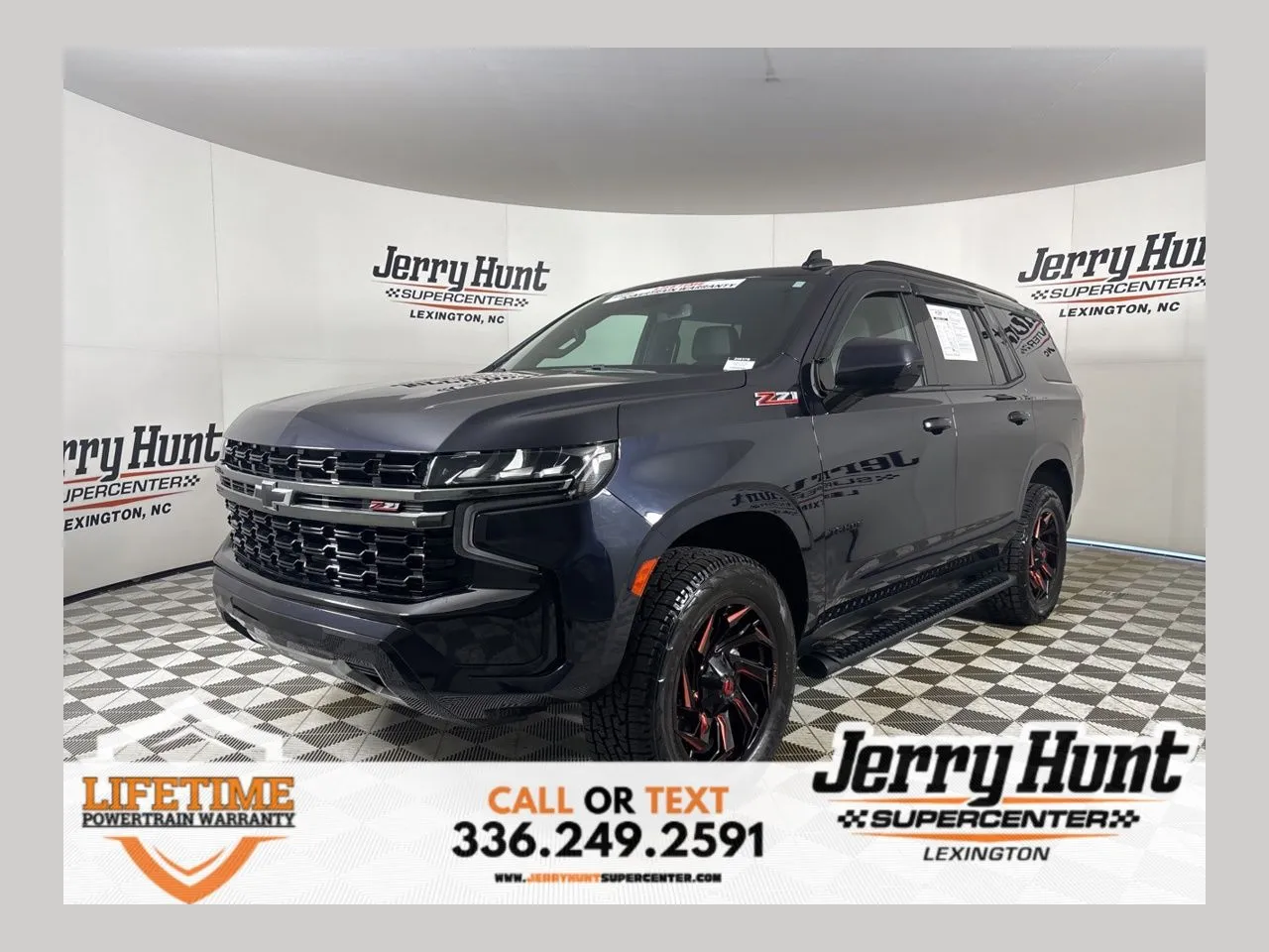 Blue 2021 Chevrolet Tahoe Z71 for sale in Lexington, NC