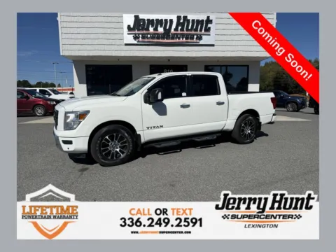 White 2021 Nissan Titan SV for sale in Lexington, NC