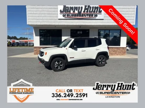 White 2022 Jeep Renegade Trailhawk for sale in Lexington, NC