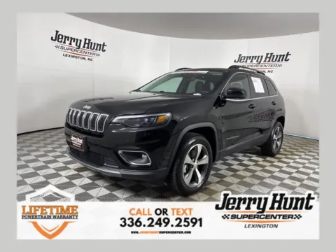 Black 2022 Jeep Cherokee Limited for sale in Lexington, NC