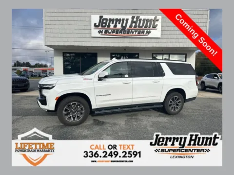 White 2023 Chevrolet Suburban Z71 for sale in Lexington, NC