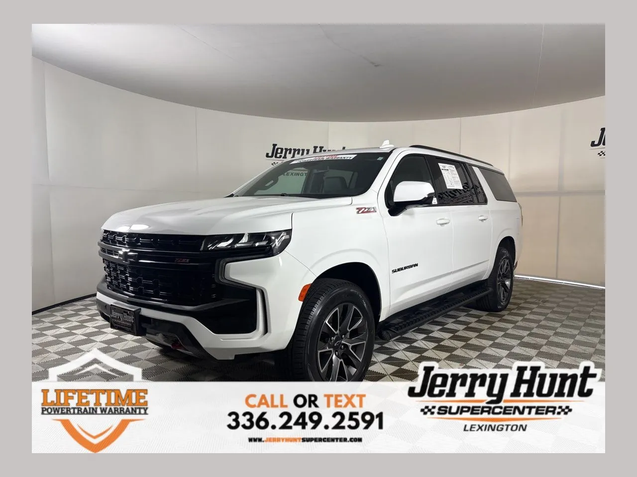 White 2023 Chevrolet Suburban Z71 for sale in Lexington, NC