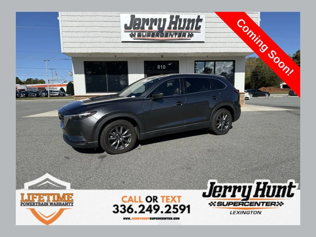 Gray 2023 Mazda CX-9 Touring for sale in Lexington, NC