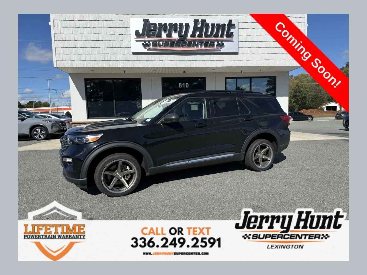 Black 2023 Ford Explorer XLT for sale in Lexington, NC