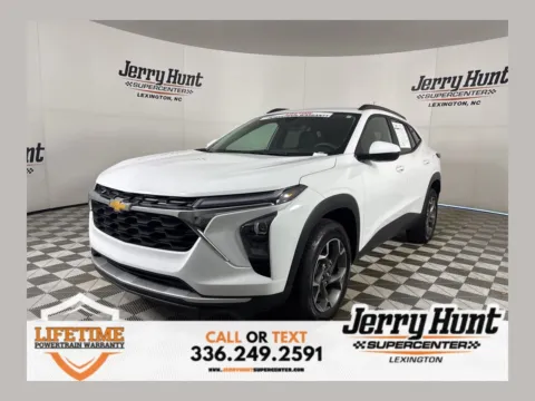 White 2024 Chevrolet Trax LT for sale in Lexington, NC