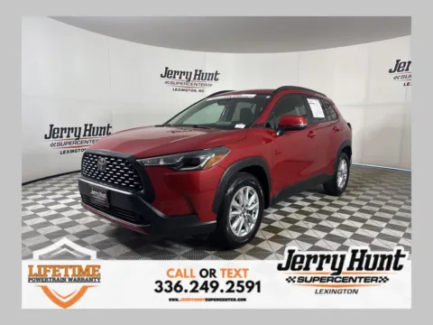 Red 2024 Toyota Corolla Cross LE for sale in Lexington, NC