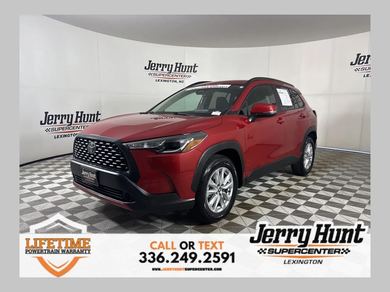 Red 2024 Toyota Corolla Cross LE for sale in Lexington, NC