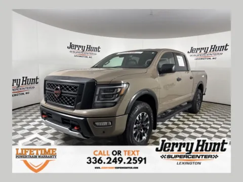 Beige 2024 Nissan Titan PRO-4X for sale in Lexington, NC