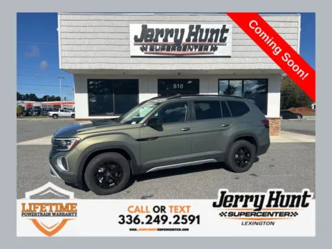 Green 2025 Volkswagen Atlas 2.0T Peak Edition for sale in Lexington, NC