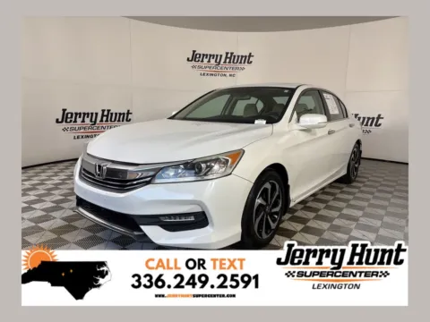 White 2017 Honda Accord EX for sale in Lexington, NC