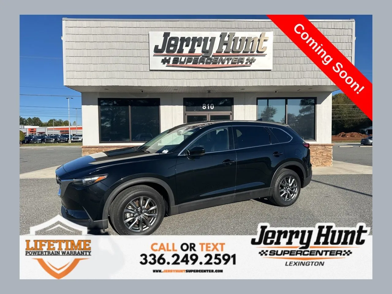 Black 2023 Mazda CX-9 Touring for sale in Lexington, NC