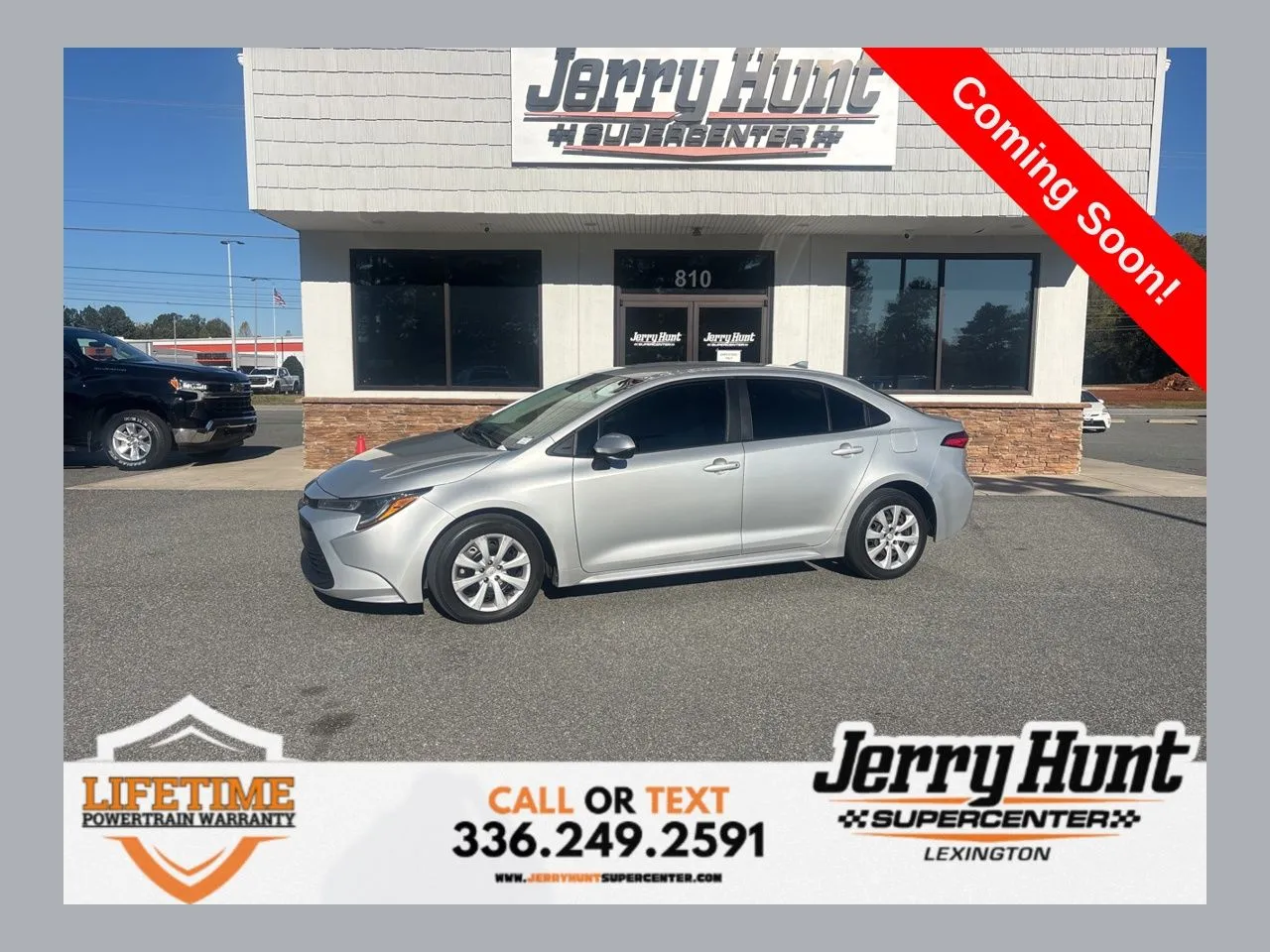 Silver 2024 Toyota Corolla LE for sale in Lexington, NC