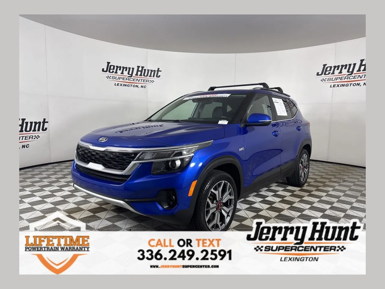 Blue 2021 Kia Seltos S for sale in Lexington, NC