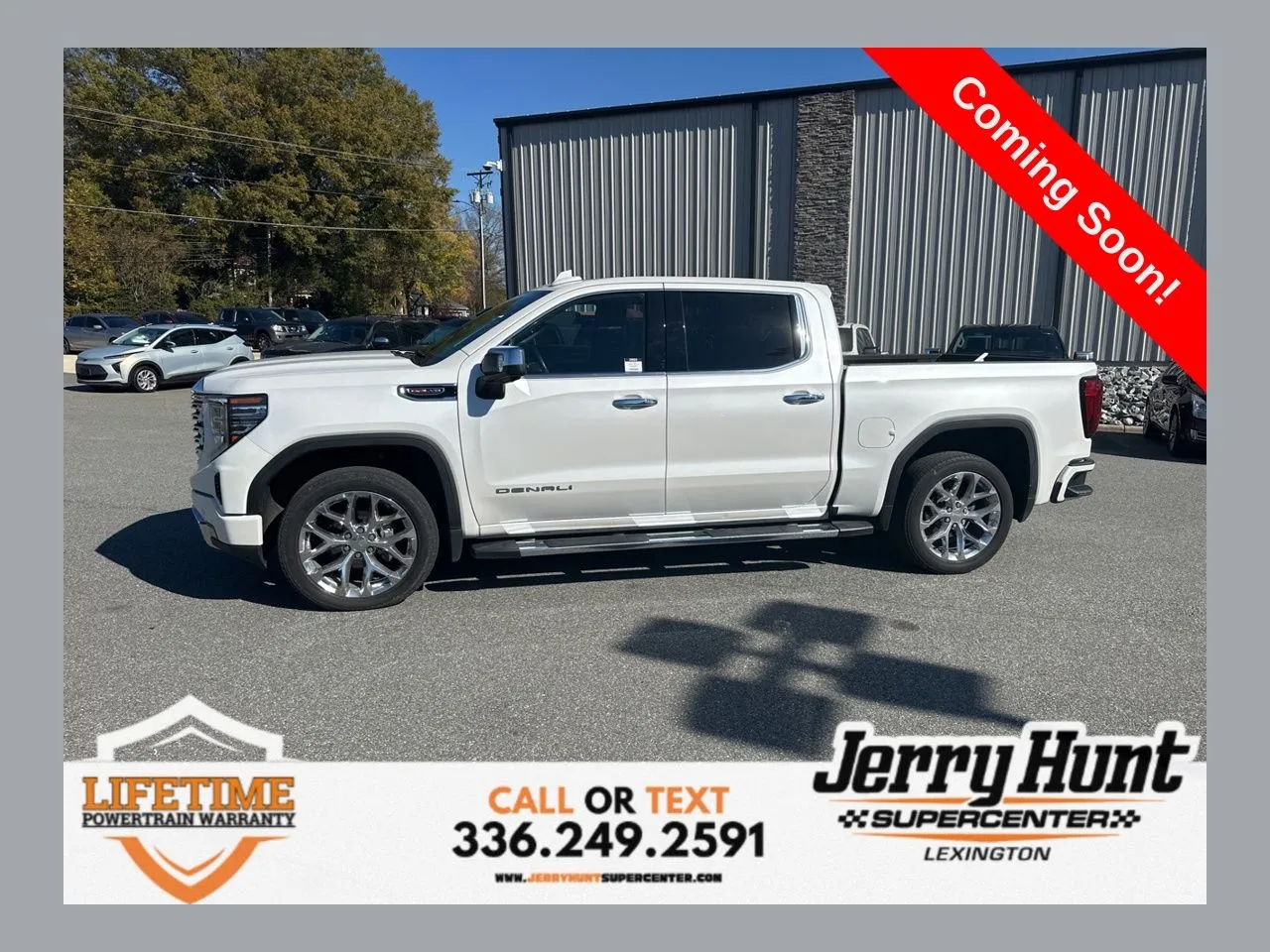 White 2022 GMC Sierra 1500 Denali for sale in Lexington, NC