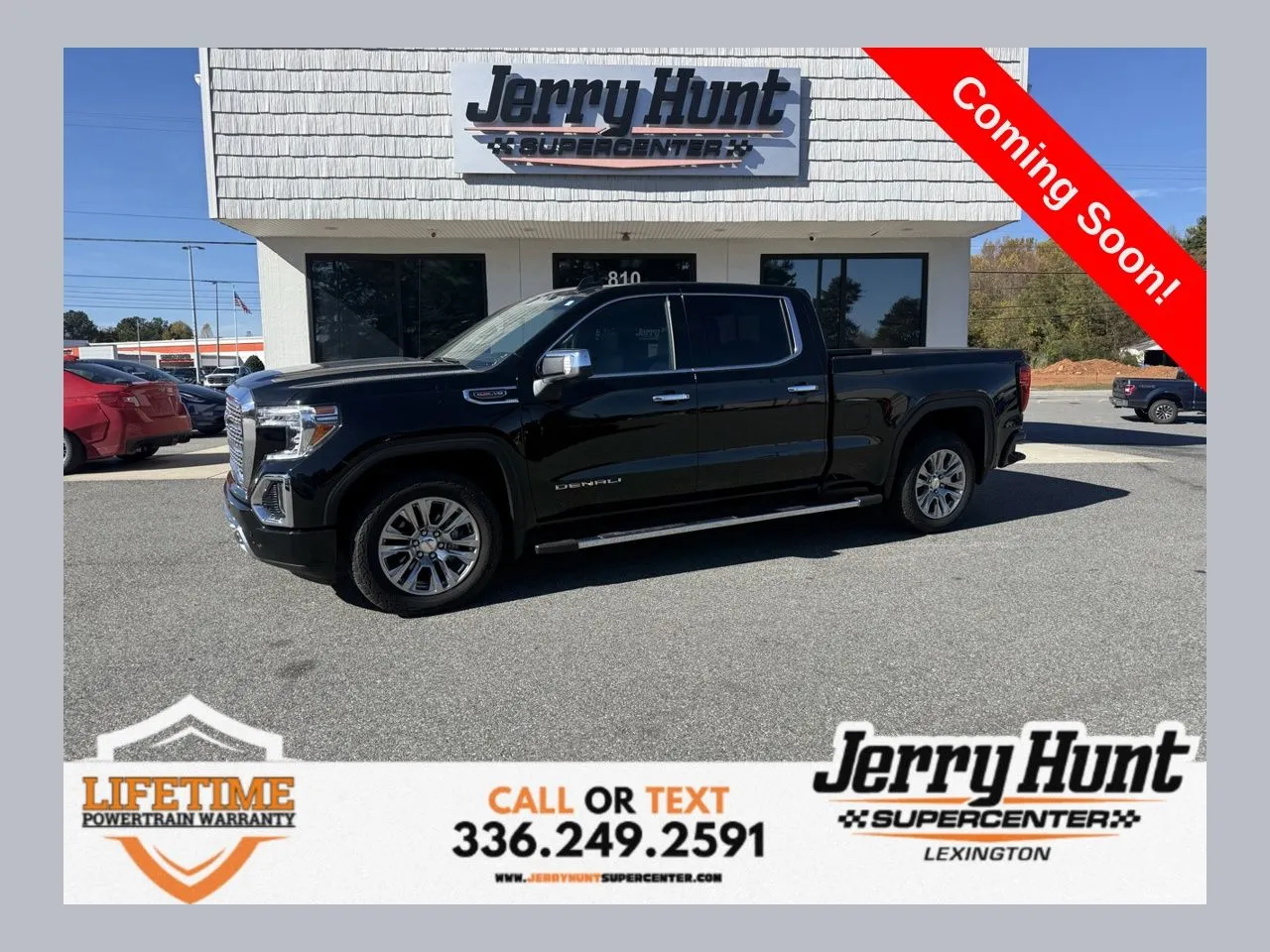 Black 2022 GMC Sierra 1500 Limited Denali for sale in Lexington, NC