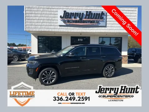 Black 2023 Jeep Grand Cherokee L Overland for sale in Lexington, NC