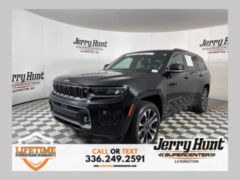 Black 2023 Jeep Grand Cherokee L Overland for sale in Lexington, NC