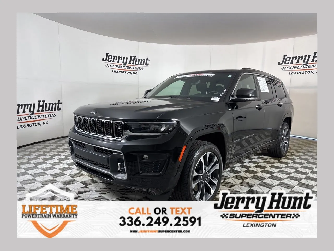 Black 2023 Jeep Grand Cherokee L Overland for sale in Lexington, NC