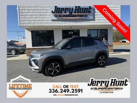 Gray 2023 Chevrolet TrailBlazer RS for sale in Lexington, NC