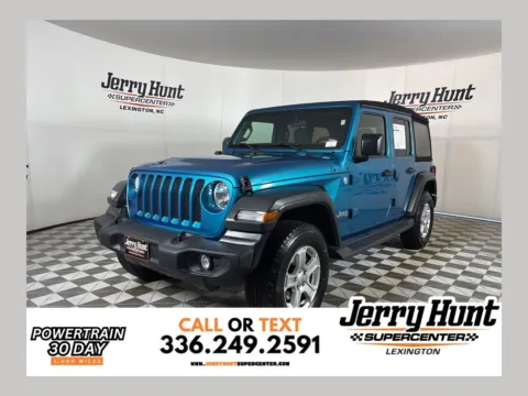 Unknown 2019 Jeep Wrangler Unlimited Sport S for sale in Lexington, NC