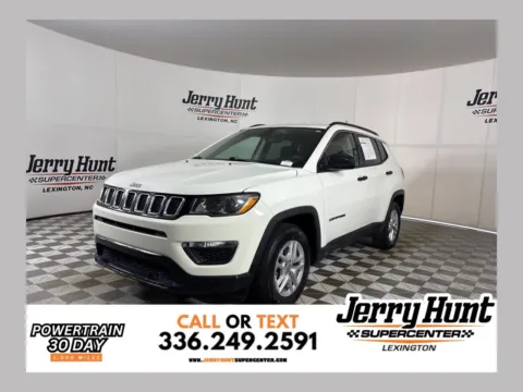 White 2019 Jeep Compass Sport for sale in Lexington, NC