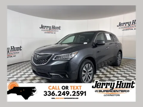 Black 2016 Acura MDX 3.5L for sale in Lexington, NC