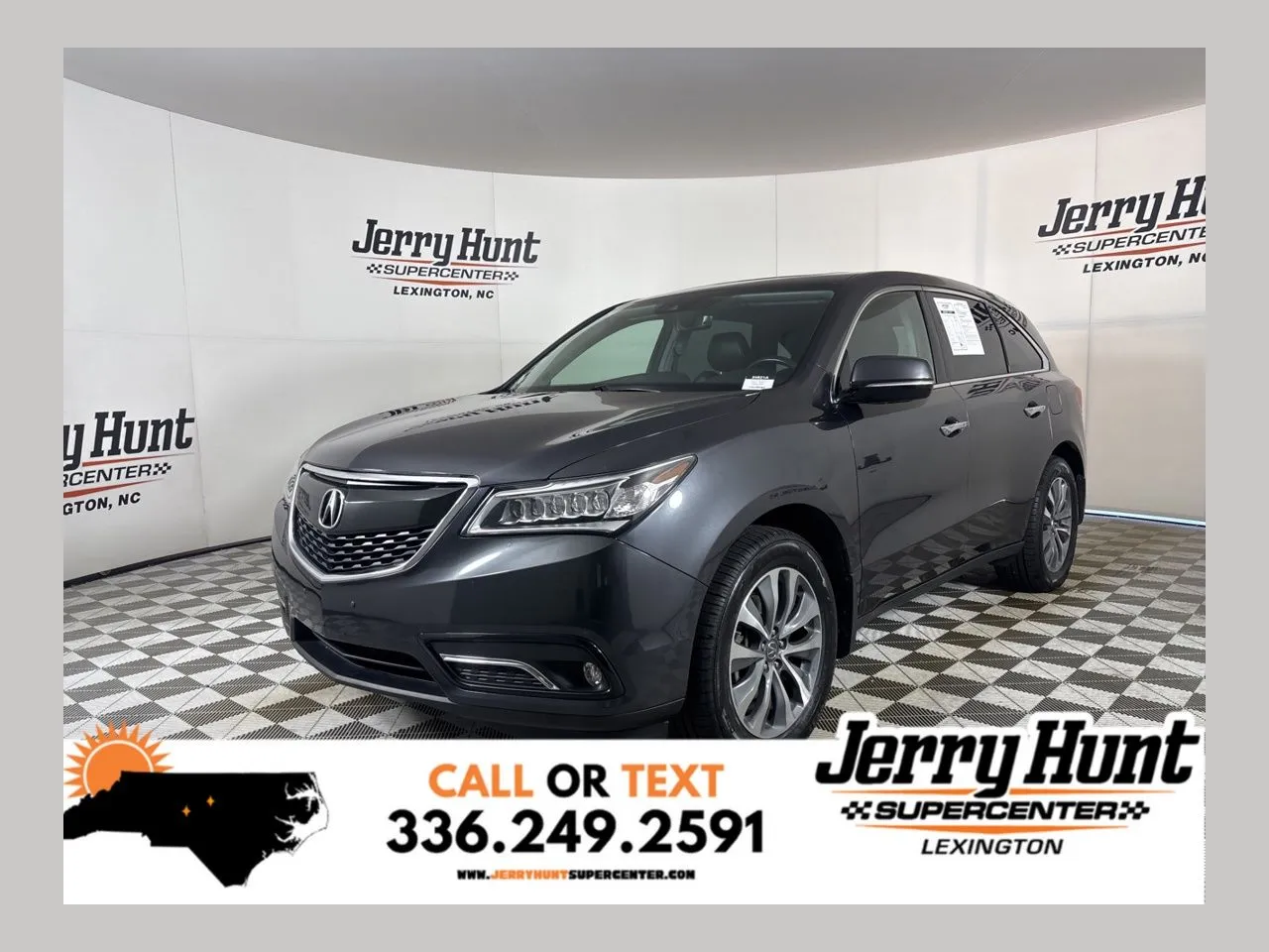 Black 2016 Acura MDX 3.5L for sale in Lexington, NC