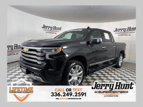 Black 2022 Chevrolet Silverado 1500 High Country for sale in Lexington, NC