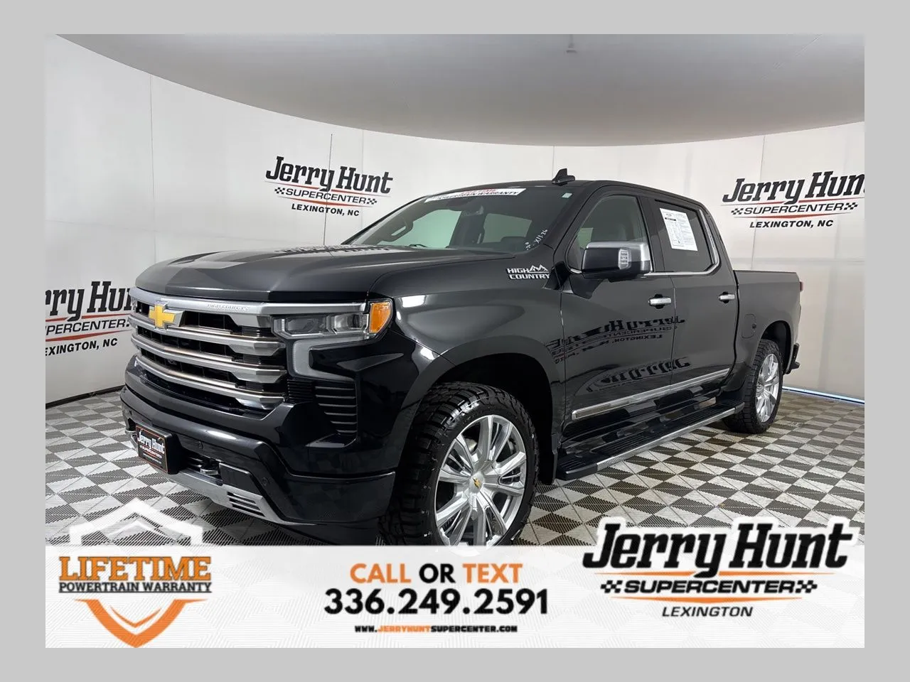 Black 2022 Chevrolet Silverado 1500 High Country for sale in Lexington, NC