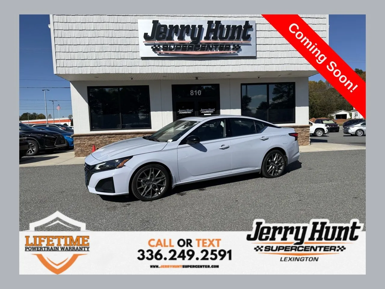 Gray 2023 Nissan Altima 2.0 SR for sale in Lexington, NC