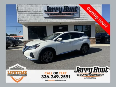 White 2024 Nissan Murano Platinum for sale in Lexington, NC